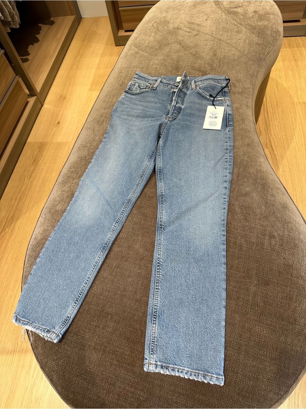 Citizens Of Humanity Light Blue Straight-Leg Jeans